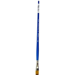 Winsor & Newton Cotman aquarelpenseel, serie 555, vlak, kort, lange greep nr. 16