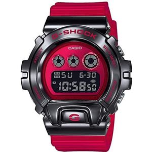 Casio GM-6900B-4ER polshorloge, Rood, riem