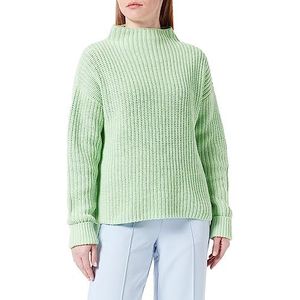 SELECTED FEMME Slfselma Ls Knit Pullover B Noos Gebreide damestrui, Pistache groen
