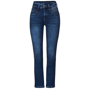 Street One A376191 dames jeans, Diepe wasbeurt met indigo