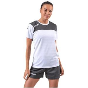 Kempa Emotion 2.0 Damesshirt, Wit/Antraciet