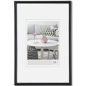 Walther design KB090H Galeria, kunststof frame 60x90 cm, zwart