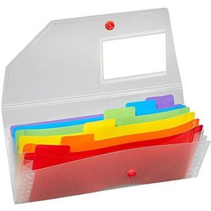 Snopake Expanding File Organizer 15770 - Regenboog