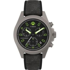 Timex TW2V96300 Herenhorloge, chronograaf, kwarts, rubberen band, zwart, TW2V96300, zwart., TW2V96300