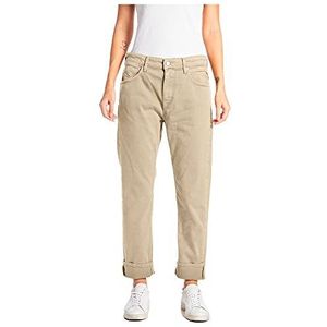 Replay marty jeans boyfriend dames, 803, lichttaupe