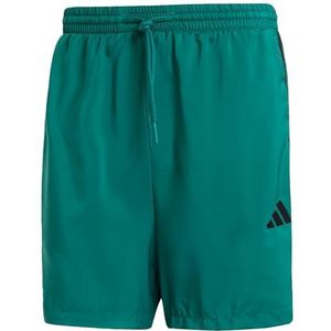 adidas Homme ESSENTIAL THREE STRIPES CHELSEA BASE SHORT, Collegiate Green/Black, XXL