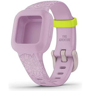 Garmin Vervangende siliconen snelwisselarmband voor Vivofit Jr. 3 Lilac Floral