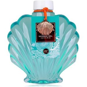 Accentra Ocean Spa Douchegel in schelpvormige fles, 350 ml, frisse bries, bad- en douchegel voor dames