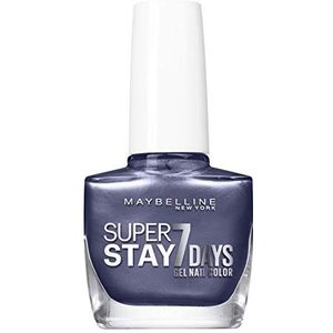 Maybelline New York Super Stay 7 Days Urban Steel 909 nagellak, 3 stuks (3 x 10 ml)