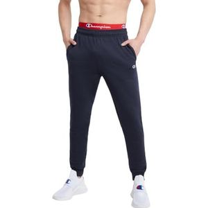 Champion Pantalon de Jogging Powerblend Graphic survêtement, Bleu marine-549314, Taille S Homme