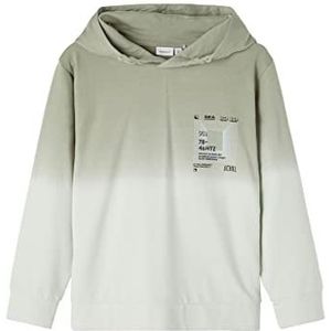 NAME IT Nkmjonathano Ls Loose Sweat Wh Unb Hoodie, Forest Fog.