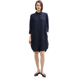 TOM TAILOR 1045771 damesjurk, 10668 - Sky Captain Blue, 36