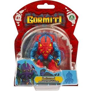 Gormiti - Legends-personages, metallic versie, met mix- en match-functie en 4 gewrichtspunten, incl. kaart, voor kinderen vanaf 4 jaar, paprika, GRL30600, Giochi Preziosi