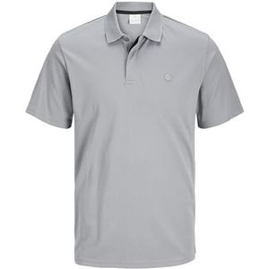 Jack & Jones Jprccrodney Ss Polo Sn Poloshirt voor heren, grijs.