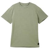 TOM TAILOR 1042701 Basic Oversized T-shirt voor kinderen, ronde hals, jongens, 35810 - lichtgroen