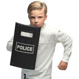 Boland 00444 - politieschild voor kinderen, 40 cm, SWAT, kostuumaccessoires voor carnaval en themafeesten