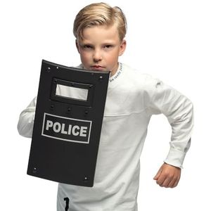 Boland 00444 - politieschild voor kinderen, 40 cm, SWAT, kostuumaccessoires voor carnaval en themafeesten