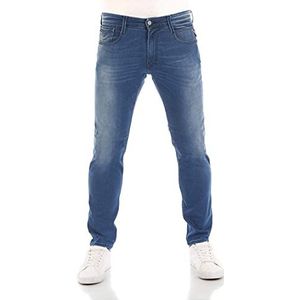 Replay Anbass Powerstretch jeans voor heren, 0092 medium blauw