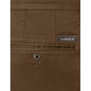 Atelier GARDEUR Benito Slim Jeans voor heren, Bruin (middenbruin 25)