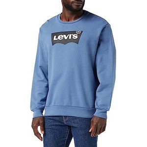 Levi's Standard Graphic Crew Sweatshirt voor heren (1 stuk), Sunset Blue