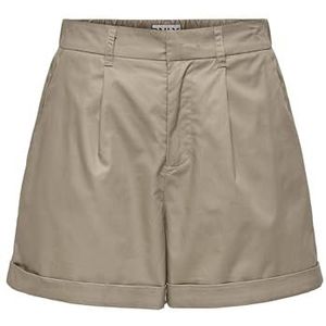ONLY Short chino Onlzora Hw PNT pour femme, Savannah Tan, XS