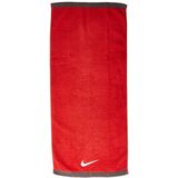 Nike Fundamental sporthanddoek, rood/wit, maat M