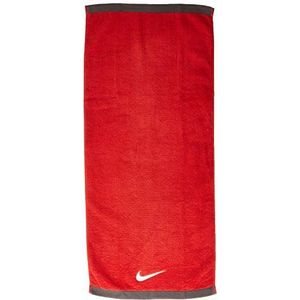 Nike Fundamental sporthanddoek, rood/wit, maat M