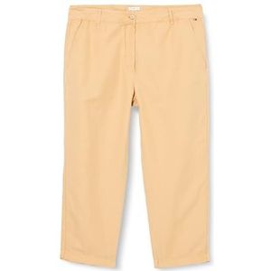 Tommy Hilfiger Crv Slim Straight Co Linen Ww0ww42497 geweven damesbroek, Harvest Wheat Beige