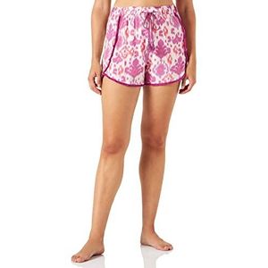 women'secret Shorts met franjes, bedrukt, violet/paars, XL, Paars/Lila