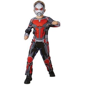 Rubie's 640486L Antman Ant-Man Marvel Avengers, klassiek kinderkostuum voor jongens, 7-8 jaar, wereldbaaksdag