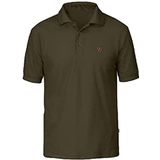FJÄLLRÄVEN Crowley Piqué heren M sweatshirt, donker olijf (633), M EU