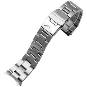 22 mm Horlogeband voor Casio MDV107-1A MDV106-1A Duiken Stalen Horlogeband Metalen Vervanging Armband Geschikt voor CASIO, Metaal, Agaat