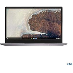 Lenovo IdeaPad 3 Chromebook - Laptop 15,6 inch FHD (Intel Pentium Silver N6000, 8 GB RAM, 128 GB eMMC, Intel UHD Graphics, Chrome OS) toetsenbord BE AZERTY - grijs