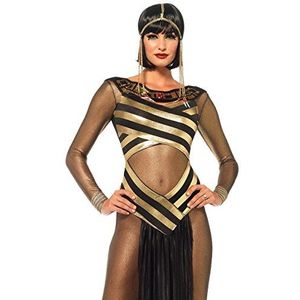 Leg Avenue Dameskostuum Goddess Isis, maat S, zwart-goud, maat S (EUR 36-38)