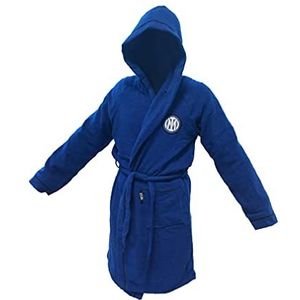 Inter Badstof badjas voor kinderen en jongeren, Blauw