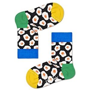 Happy Socks Sunny Side Up Sock Calcetine, geel, 0-12 maanden, uniseks baby, geel, 0-12 maanden, Geel.