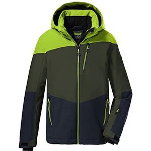 Killtec Functionele jas met capuchon en sneeuwvanger KSW 161 BYS SKI JCKT grijs lengte 116