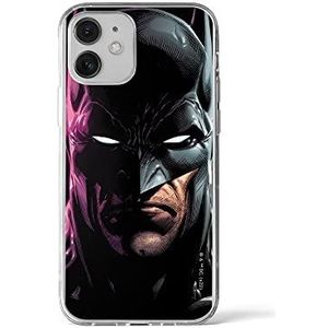 ERT GROUP Originele en officieel gelicentieerde DC Batman 070 patroon telefoonhoes voor iPhone 12 Mini perfect aangepast aan de vorm van de mobiele telefoon, TPU-hoes
