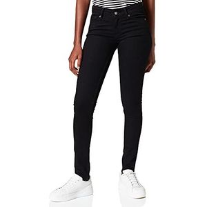 Kings Of Indigo Juno Slim dames jeans, zwart (Black Rinse 6102), No Aplica (maat fabrikant: 32/34), zwart (Black Rinse 6102)
