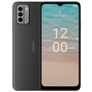 Nokia G22 Smartphone, 6,52 inch HD+ Dual SIM, Android 12, 50 MP AI-geoptimaliseerde camera, 3 dagen batterij, 4 GB/128 GB opslag, 3 jaar maandelijkse veiligheid, grijs