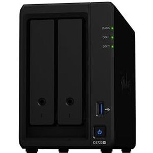 Synology DiskStation DS723+ 2 bays (zonder schijf)