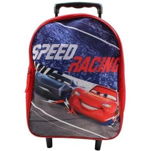 Trolley Cars 31 cm, perfect voor kinderen, reistas of schooltas, grappig en praktisch design, blauw, trolley, Blauw, Trolley