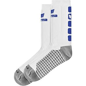 Erima Classic 5-c uniseks sokken (1 stuks), wit/New Roy