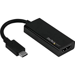 StarTech.com USB C naar HDMI-adapter USB type C naar HDMI converter Thunderbolt 3-4K 60Hz compatibel zwart (CDP2HD4K60)