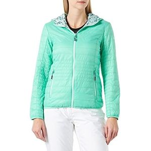 CMP Knit Tech fleecejack met capuchon, woman, malva-geraneo, 50, mint, 40 dames