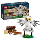 LEGO Harry Potter Hedwig op 4 Privet Drive, fantastisch bouwspeelgoed voor kinderen, uilenfiguur, zelfstandig spel, ideaal verrassingscadeau voor meisjes, jongens en fans vanaf 7 jaar, 76425