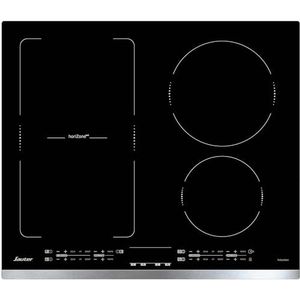 Sauter SPI4664X kookplaat Zwart Ingebouwd Zone van inductiekookplaat 4 zon