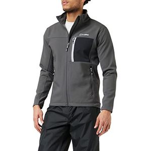 Berghaus Ghlas 2.0 Windbreaker Softshelljas voor heren, Fijne grijze strepen