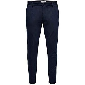 Only & Sons Onsmark Pant Stripe Gw 3727 Noos herenbroek, Night Sky 1