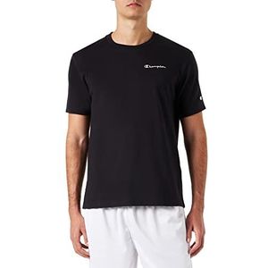 Champion Eco Future heren T-shirt S-s korte mouw zwart, XXS, zwart.